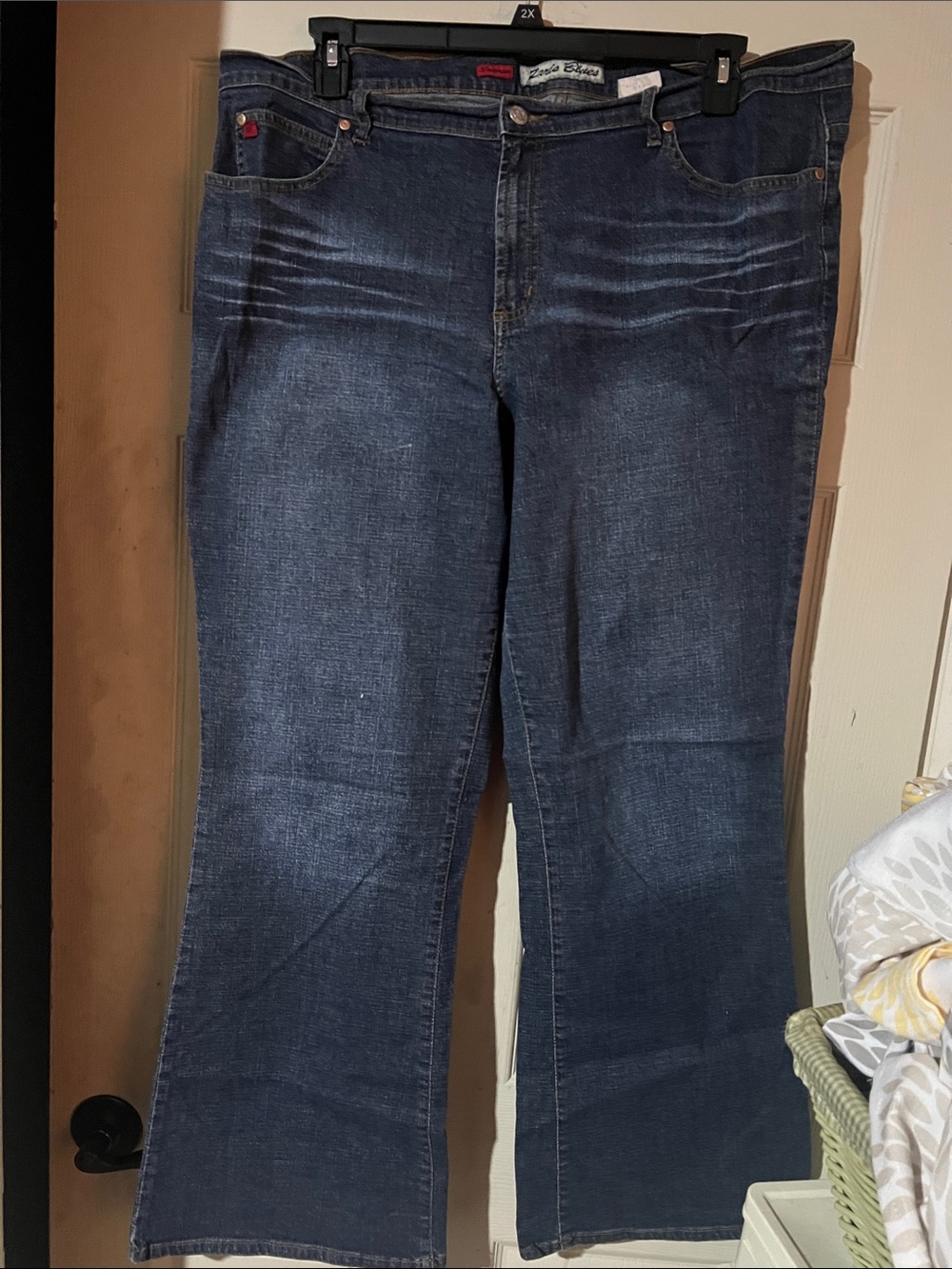 Paris Blues Women's Dark Indigo Bootcut Jeans